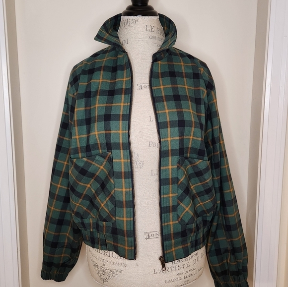 Princess Highway plaid bomber jacket - Picture 6 of 11